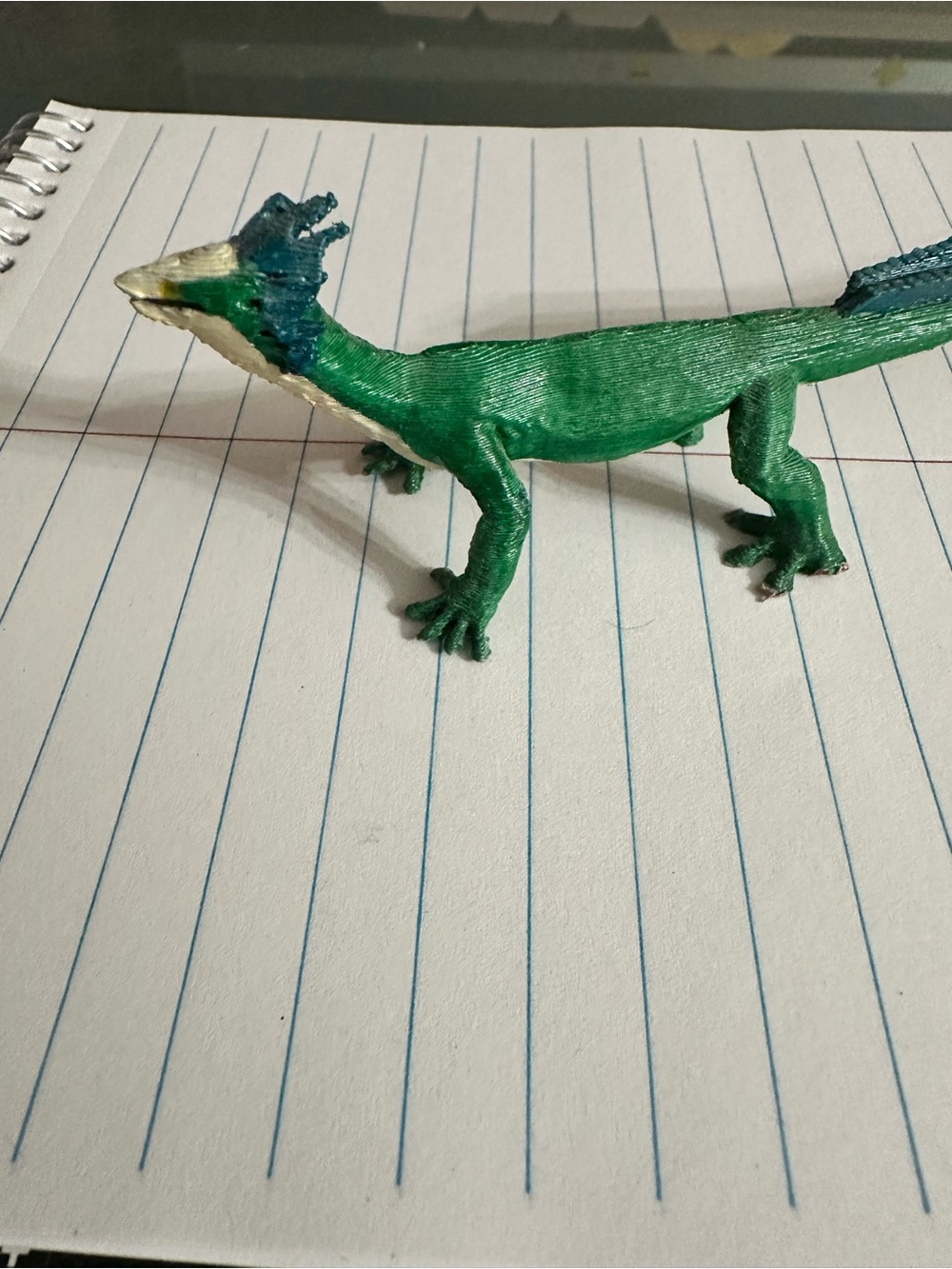 Handcrafted 3D printed Boga from Star Wars- handpainted by artist